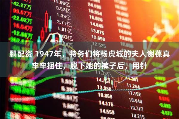 鹏配资 1947年，特务们将杨虎城的夫人谢葆真牢牢捆住，脱下她的裤子后，用针