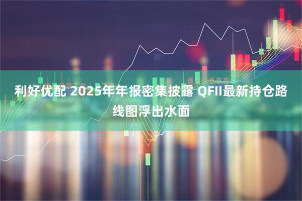 利好优配 2025年年报密集披露 QFII最新持仓路线图浮出水面