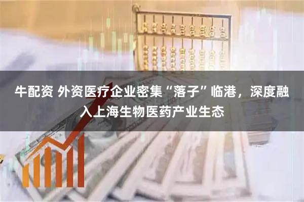 牛配资 外资医疗企业密集“落子”临港，深度融入上海生物医药产业生态